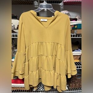 Mustard Color Blouse